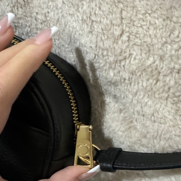 Coach Black Crossbody Purse Adjustable Straps - Picture 8 of 11